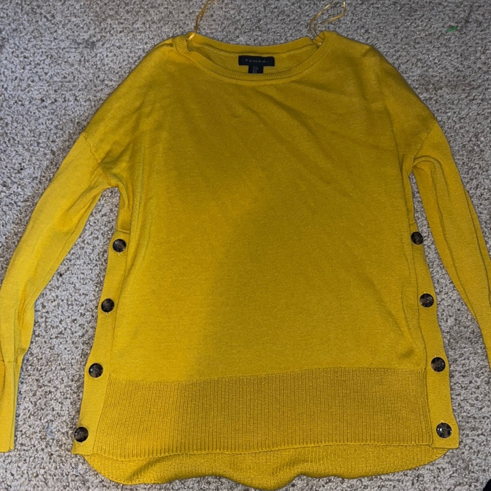 mustard color sweater